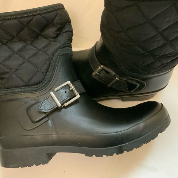 Sperry Top-Sider Women's Walker Fog Rain Duck Boot - Black - Size 7 STS98313 - Picture 5 of 9